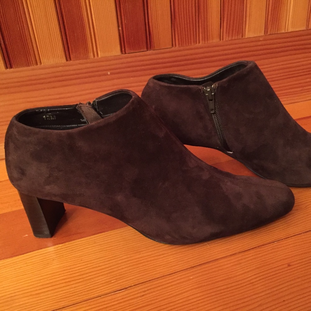 Vanelli Brown Suede Shoe Boot Quench 12M